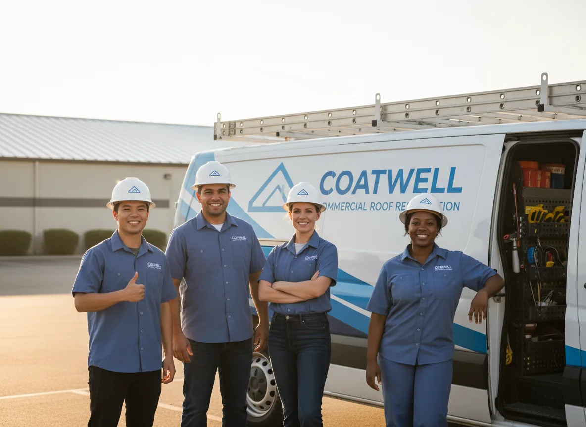 Commercial roof coating company in Hines, OR